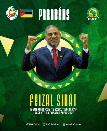 Feizal Sidat eleito membro do Comité Executivo da CAF